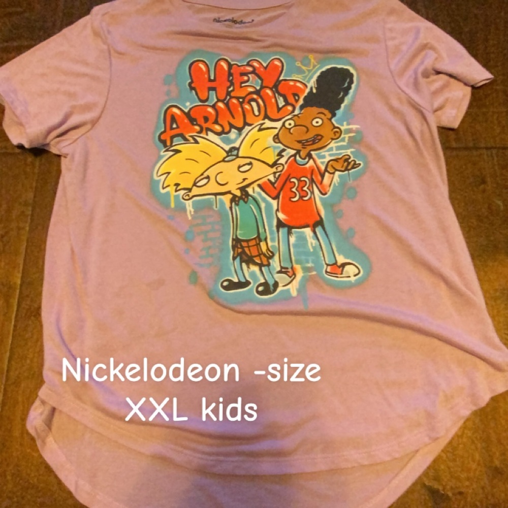 Purple graphic t